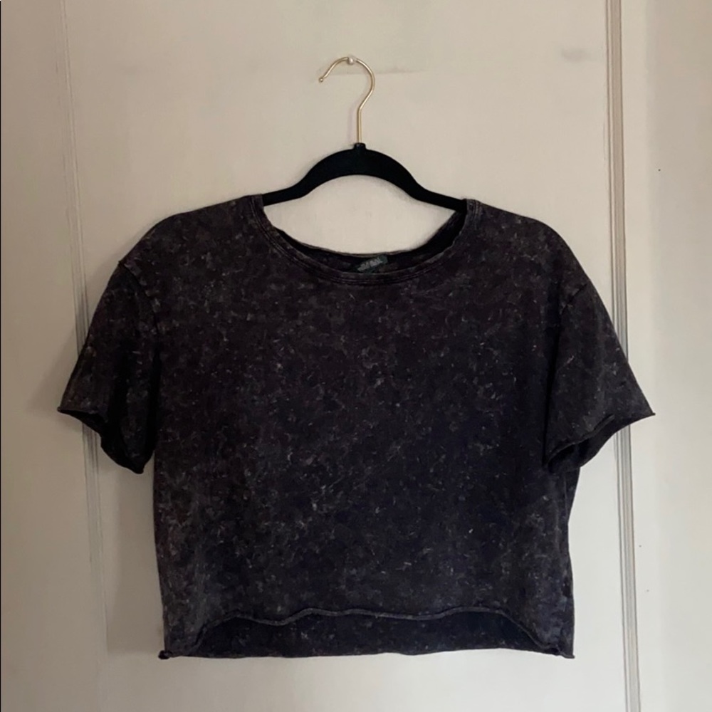 Acid Wash Crop Top